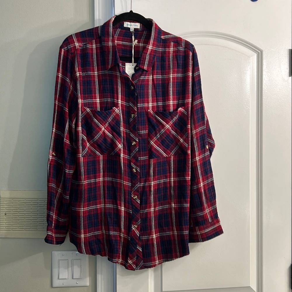 Grace and Lace favorite plaid shirt